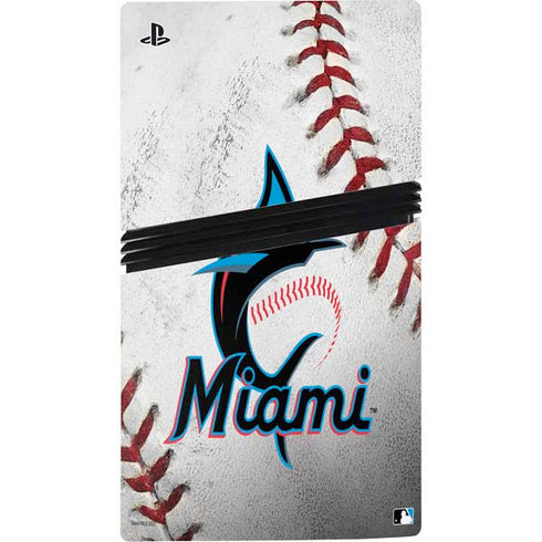 MLB Miami Marlins Game Ball PS5 Pro Disk Bundle  Skin